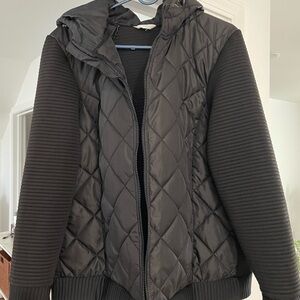 Black Quilted Women's Jacket 16-18